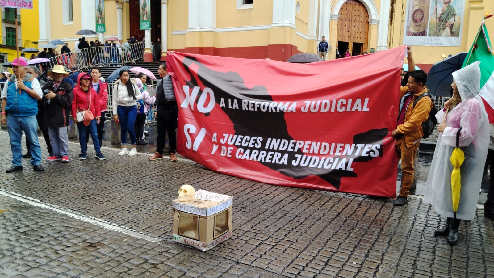 En riesgo la justicia en México: Trabajadores de juzgados