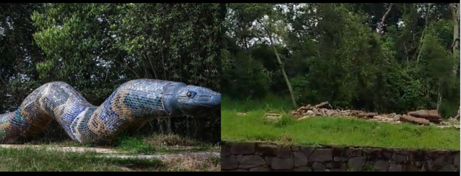 Secretaría de Cultura prepara piezas para honrar a la serpiente destruida en Parque Natura