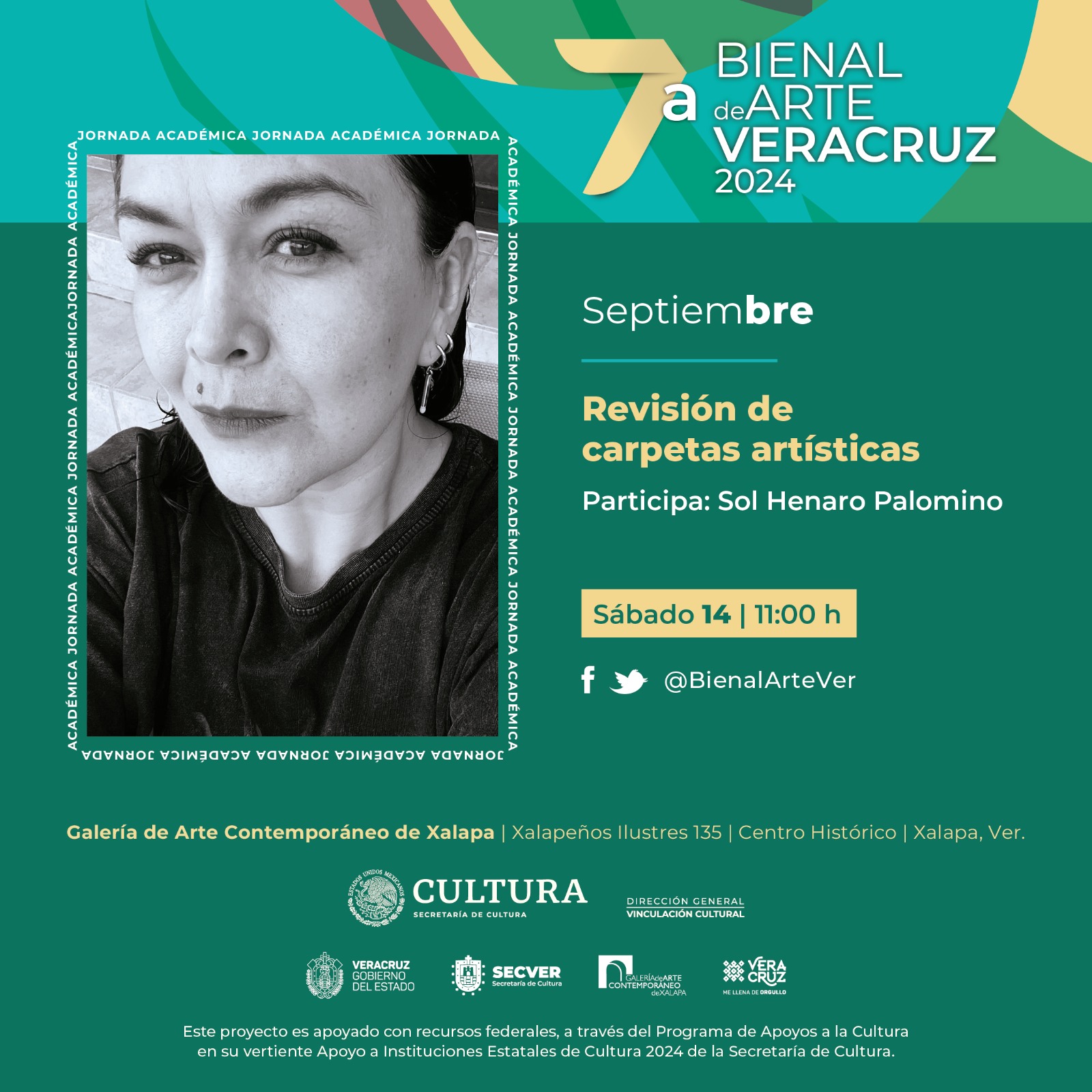 Programa académico Rumbo a la Bienal de Arte Veracruz 2024