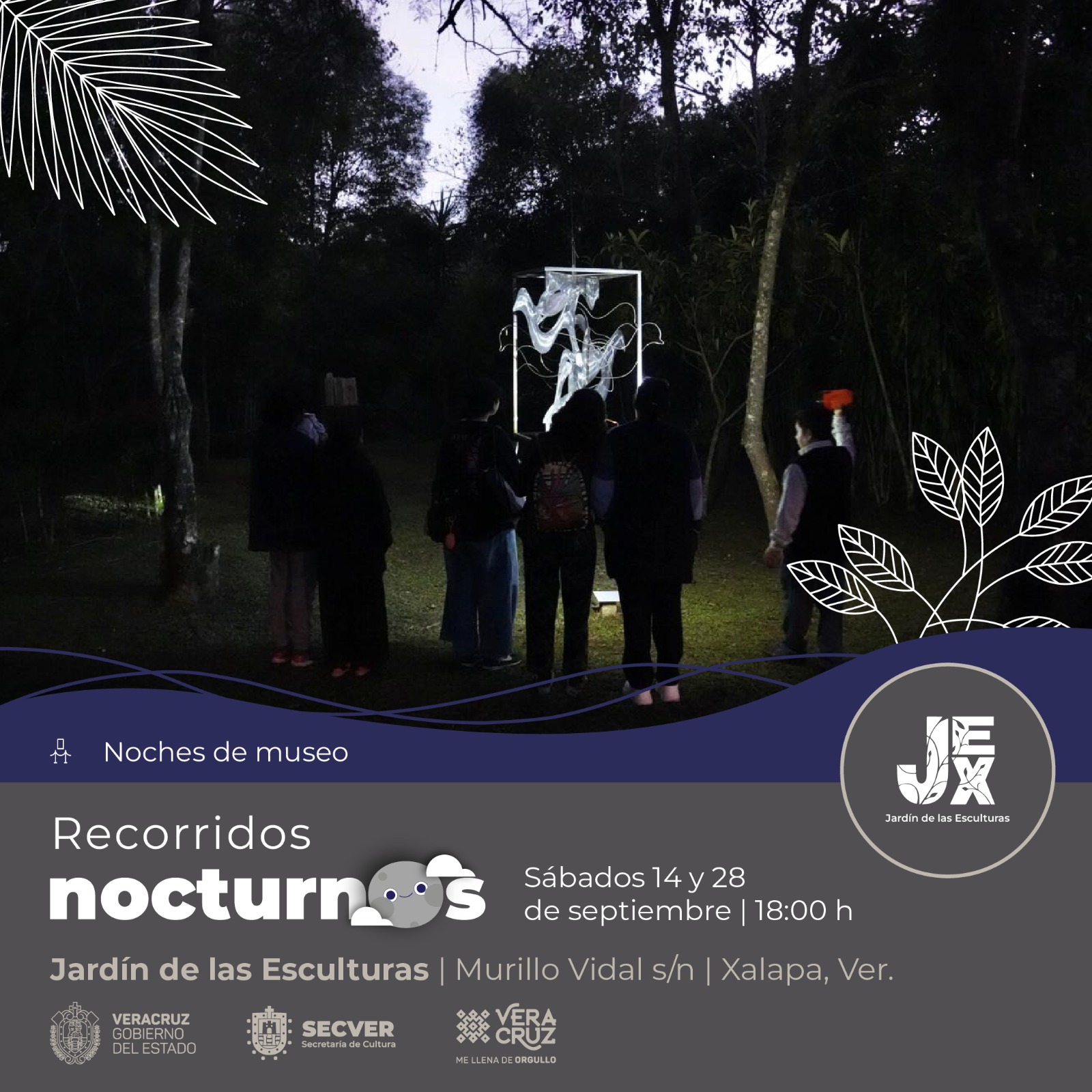 Estás invitado a las visitas guiadas del Jardín de las Esculturas durante septiembre