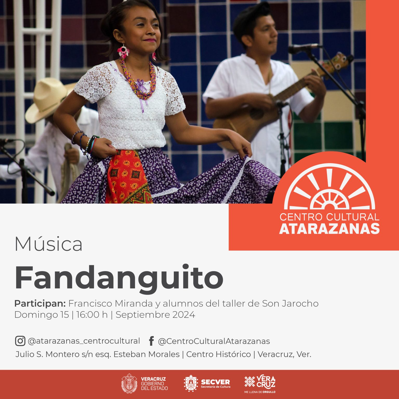 invitan al Fandanguito en el Centro Cultural Atarazanas