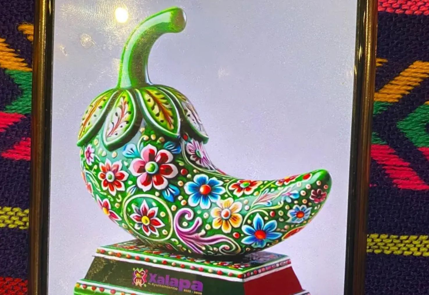 Realizarán un monumento de 9 metros al chile jalapeño