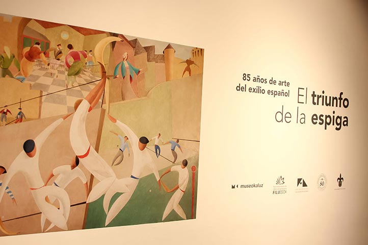 UV exhibe El triunfo de la espiga, arte del exilio español, en la RAC