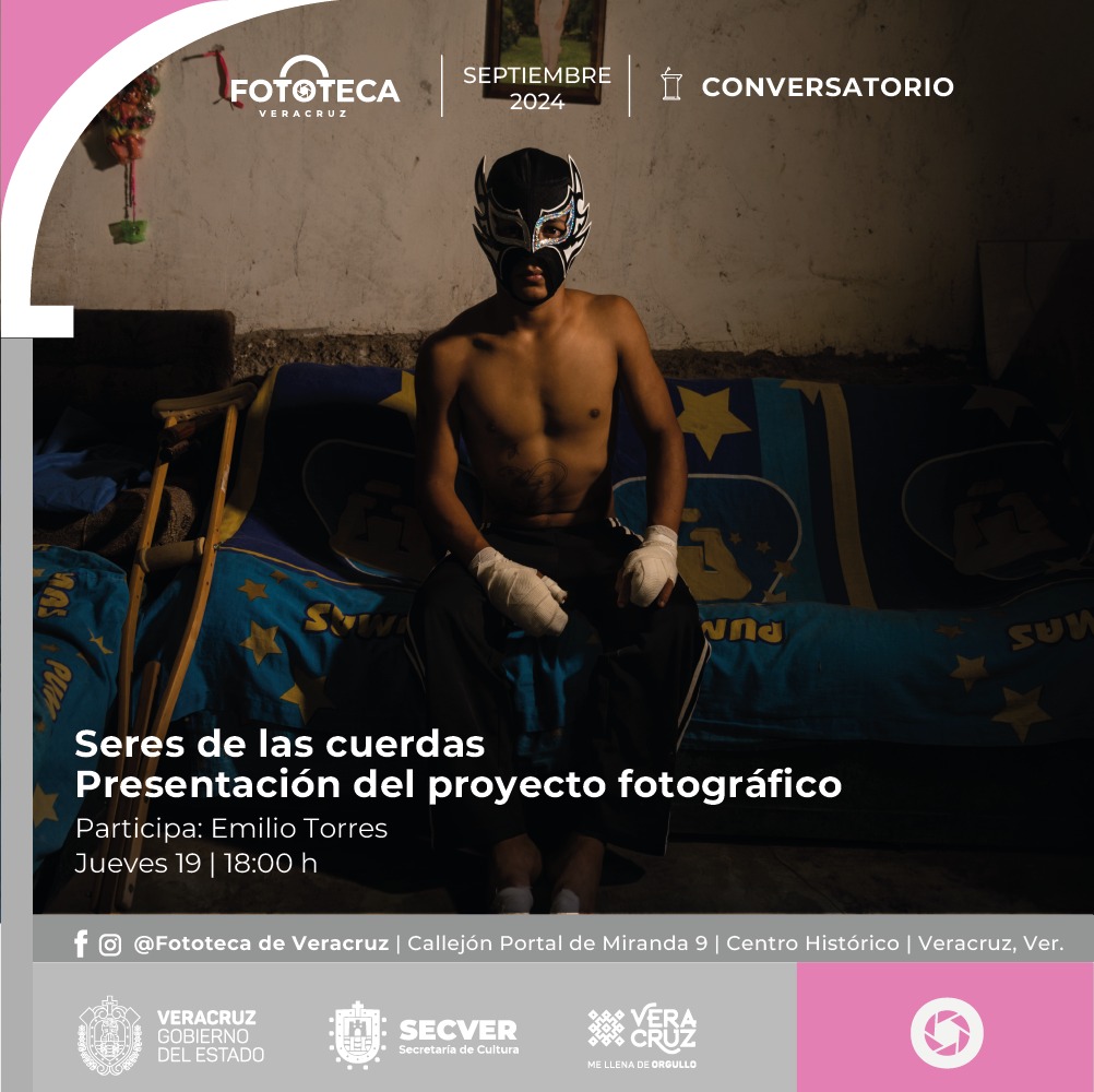 Conversatorio Seres de las cuerdas en la Fototeca de Veracruz