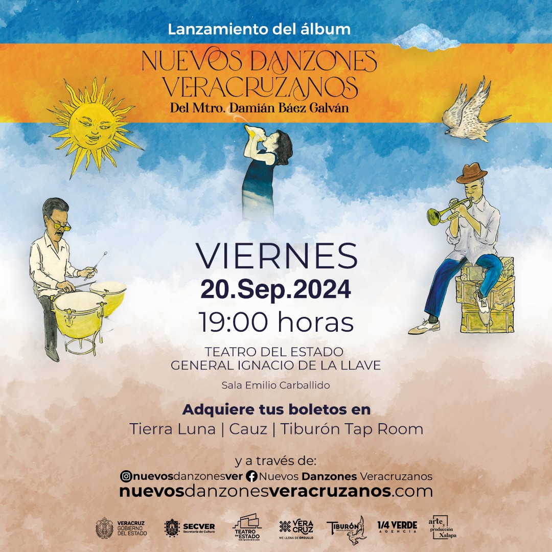 Estás invitado a la presentación de Nuevos Danzones Veracruzanos