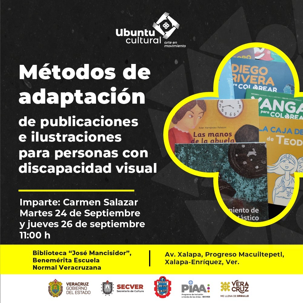 Taller Métodos de adaptación de publicaciones e ilustraciones para personas con discapacidad visual