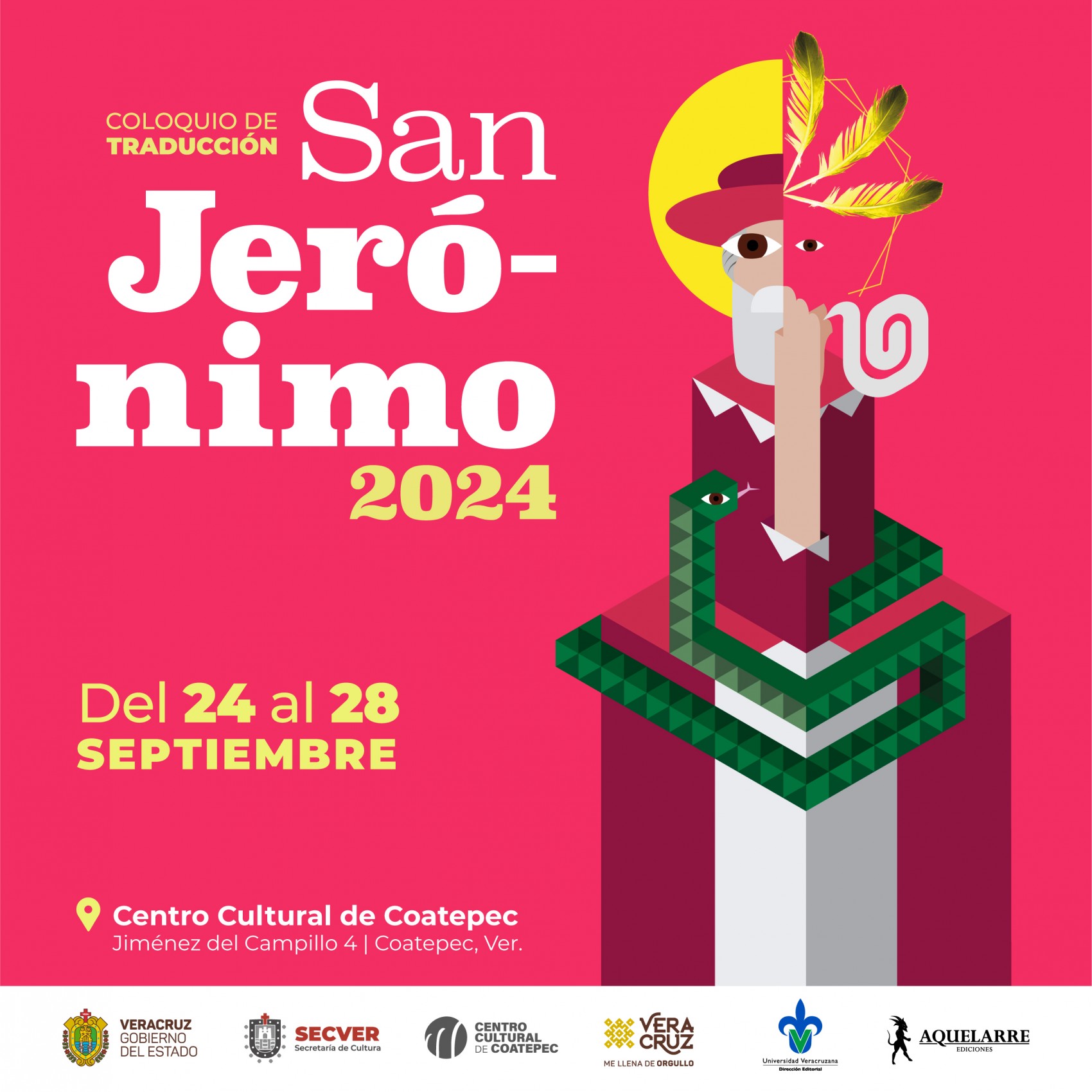 Estás invitado al IV Coloquio de Traducción Literaria San Jerónimo 2024