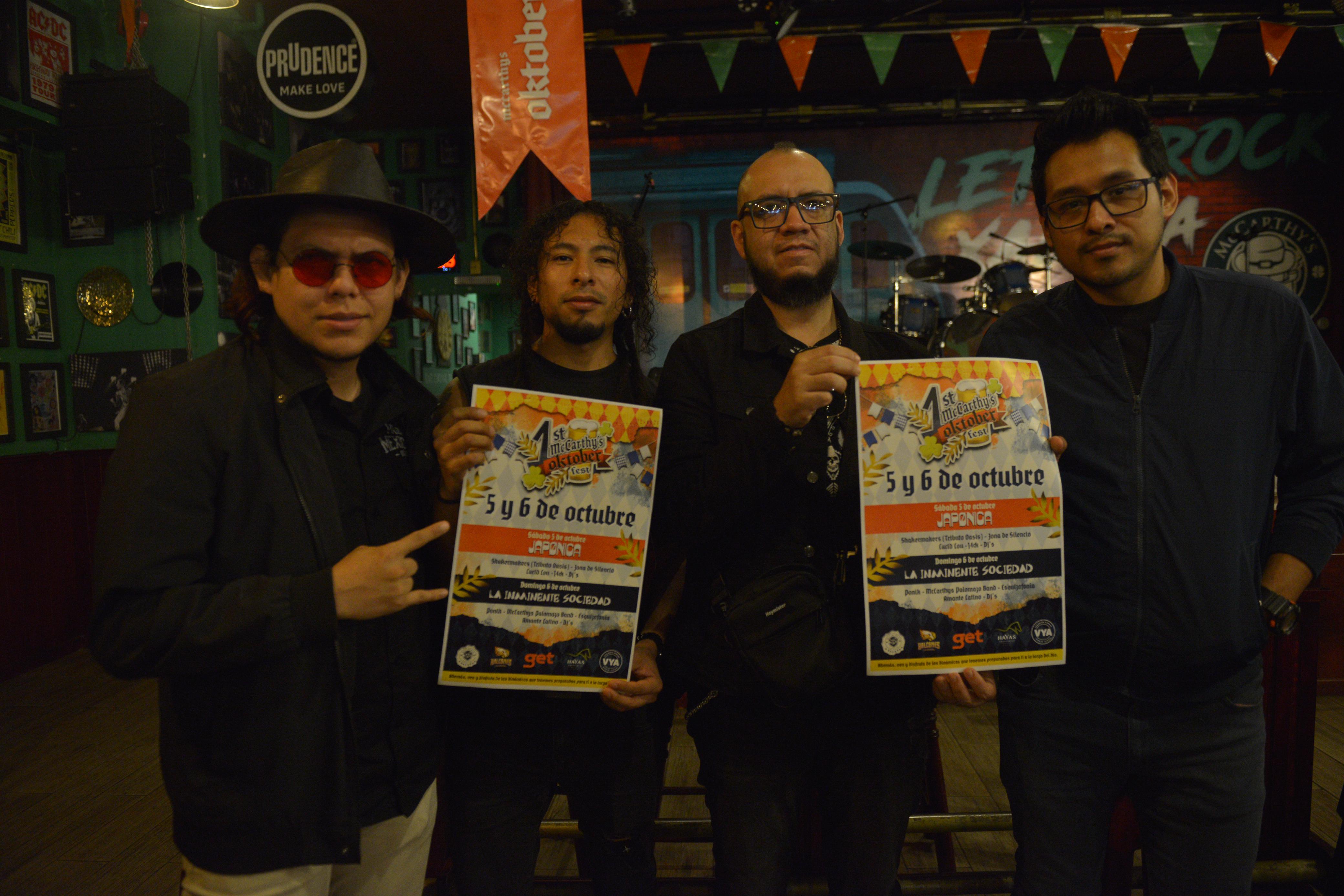 McCarthys OktoberFest este 5 y 6 de octubre en Plaza Xanat de Xalapa