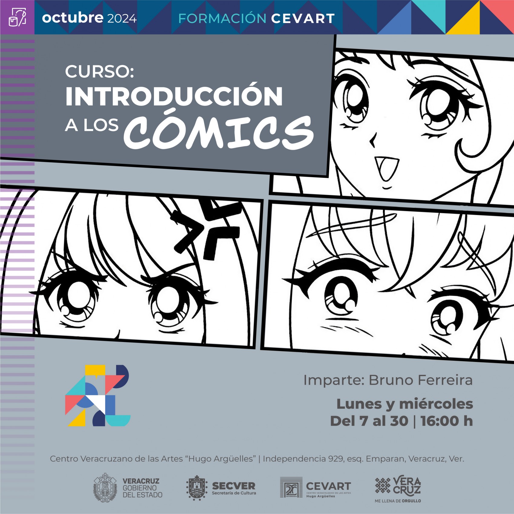 Estás invitado al taller Introducción a los cómics