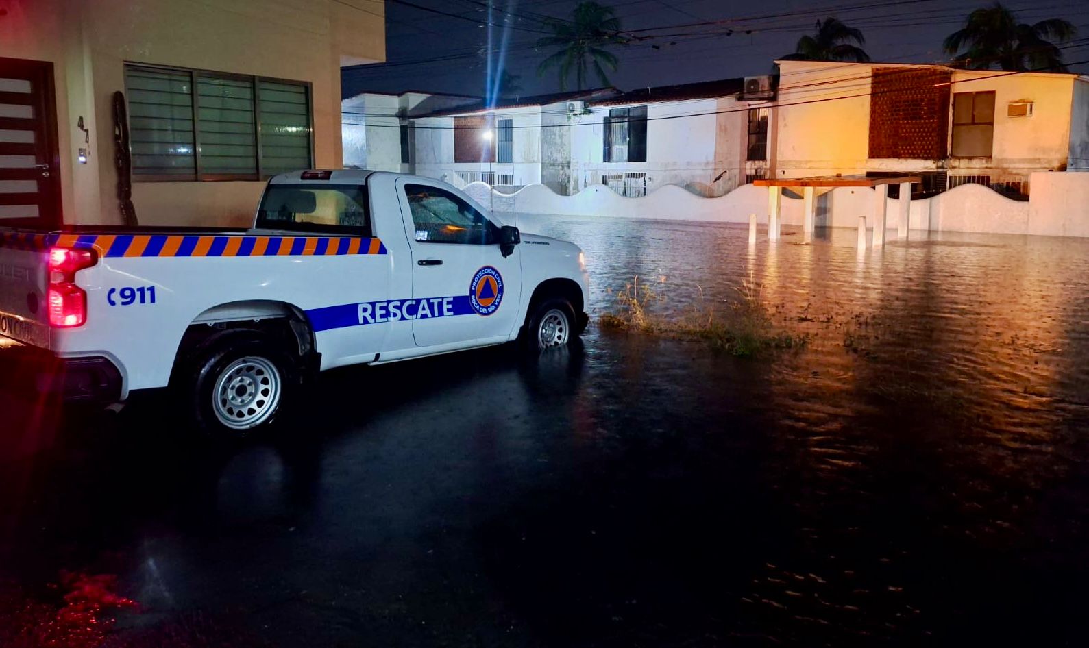 Fuerza de tarea atendió contingencia por lluvias atípicas en Boca del Río: JM Unánue