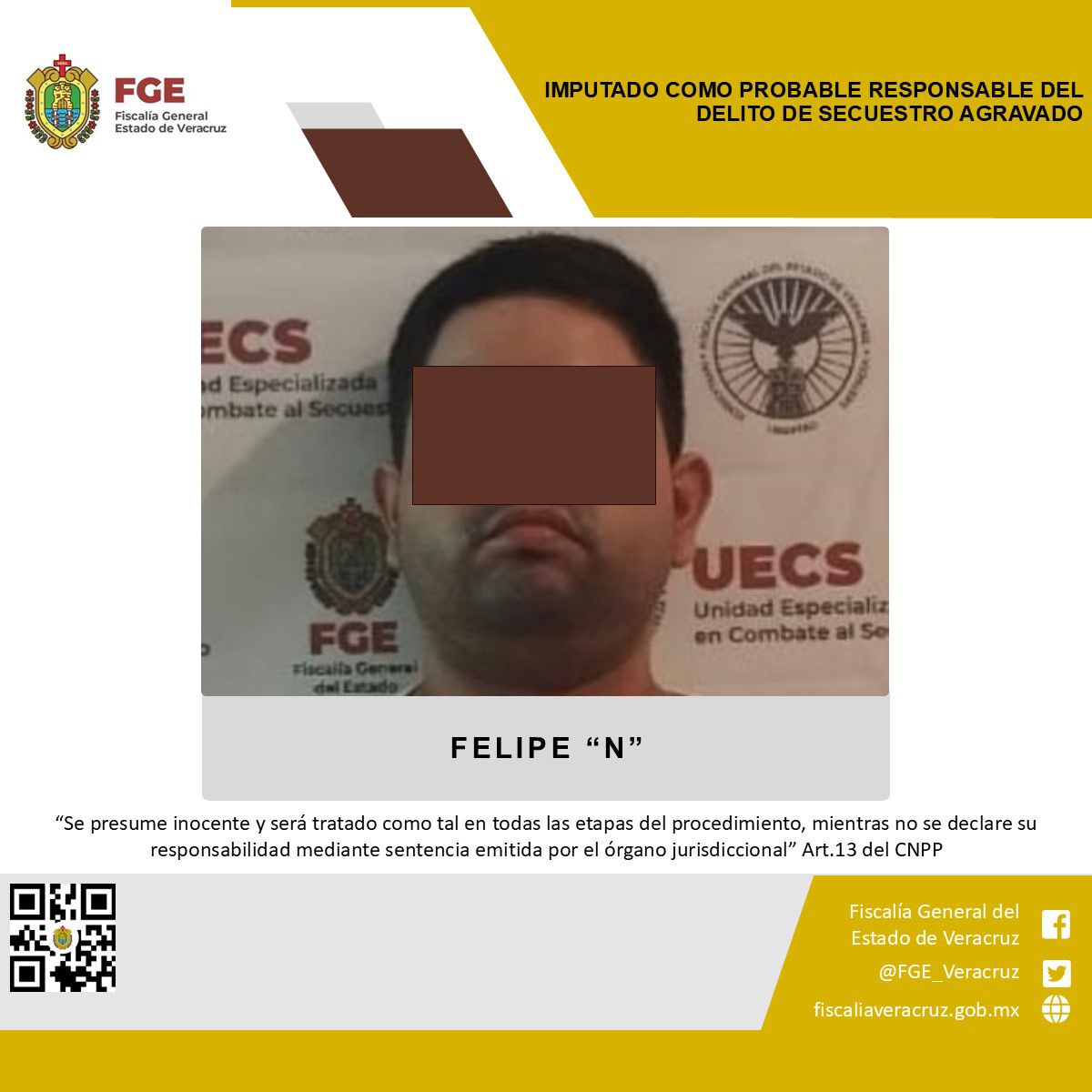 Imputan a otro sujeto por secuestro de matrimonio en Poza Rica