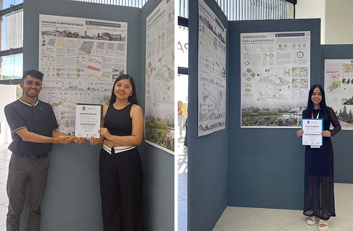 Alumnos de Arquitectura destacaron en Reunión Nacional de Asinea