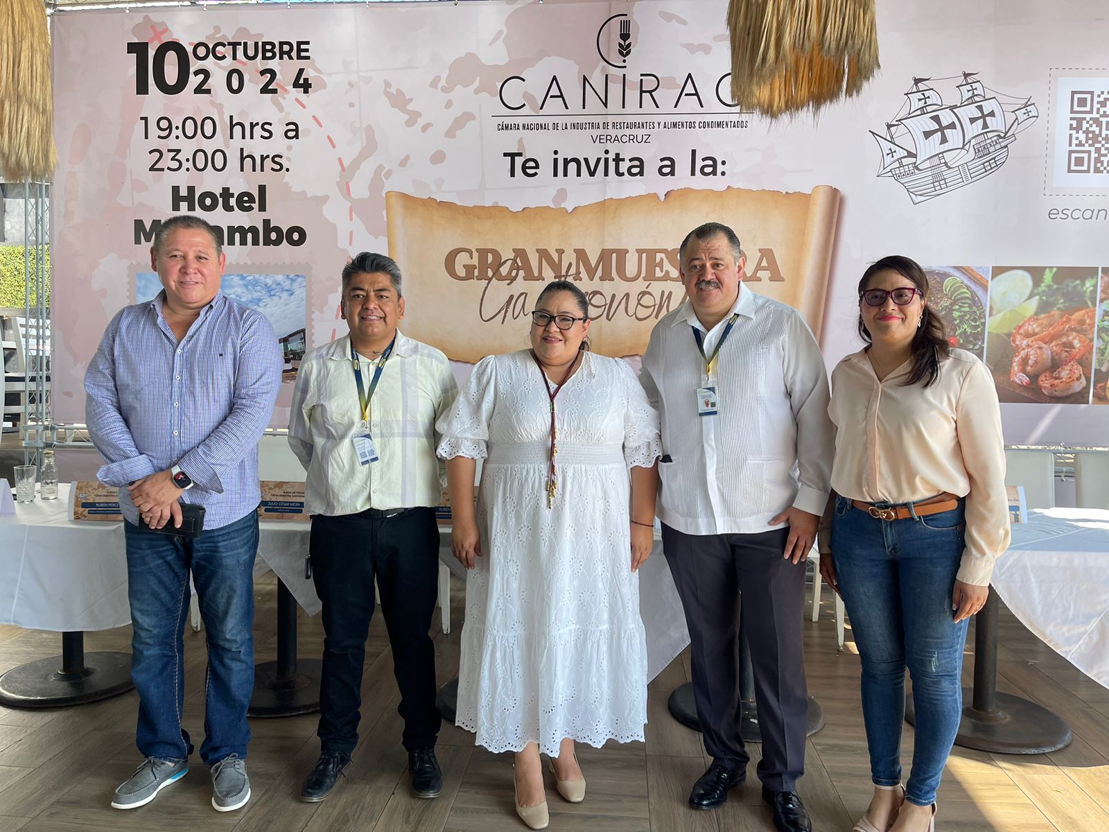 Todo listo para la Gran Muestra Gastronómica Canirac Veracruz 2024