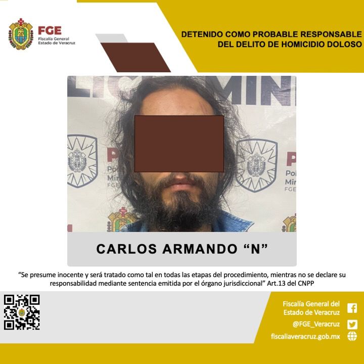 Juez da 2 años de prisión preventiva a Carlos  N por homicidio de Víctor Muro