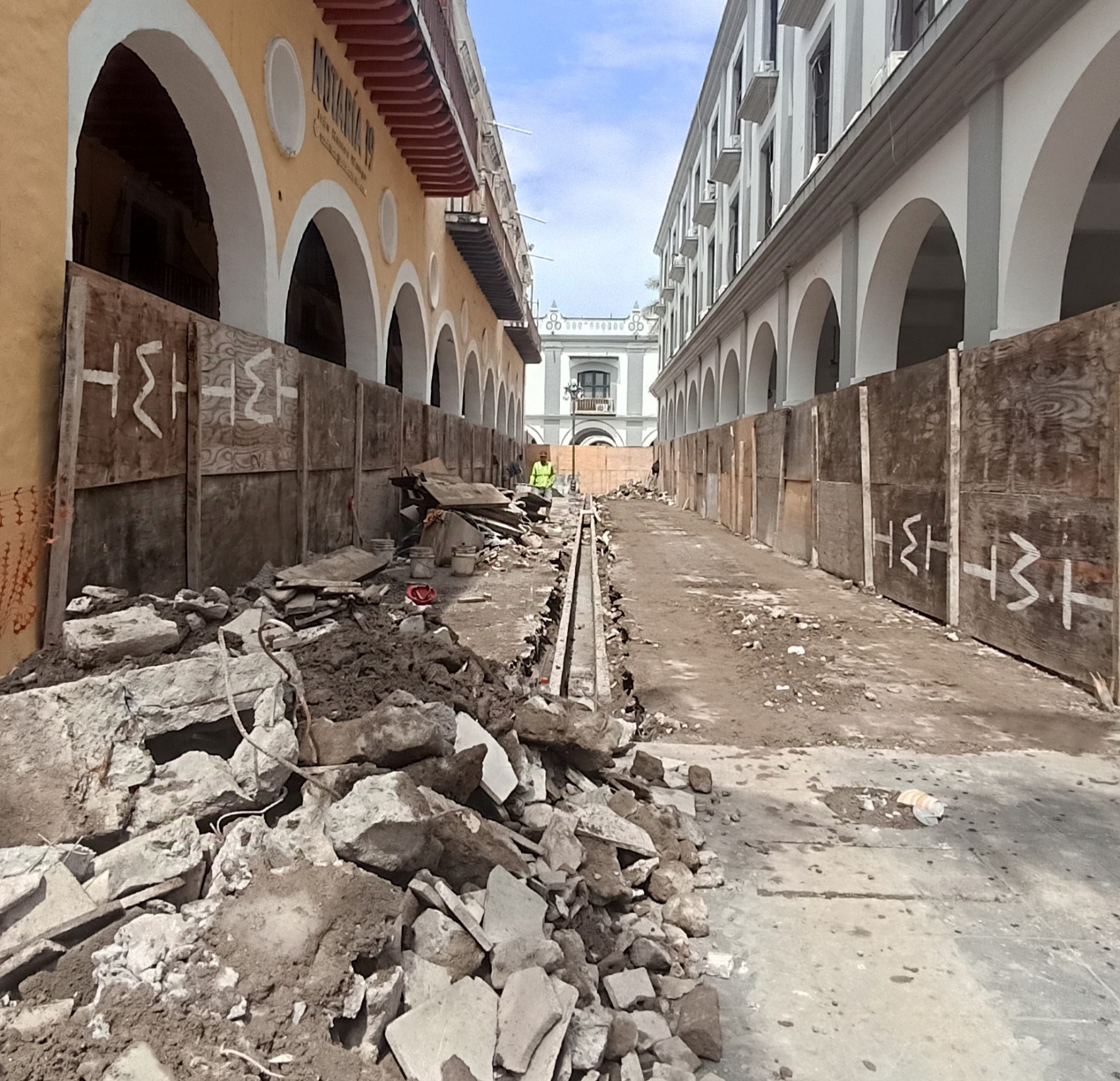Obras del Programa General de Inversión llevan avance superior al 80% en Veracruz puerto