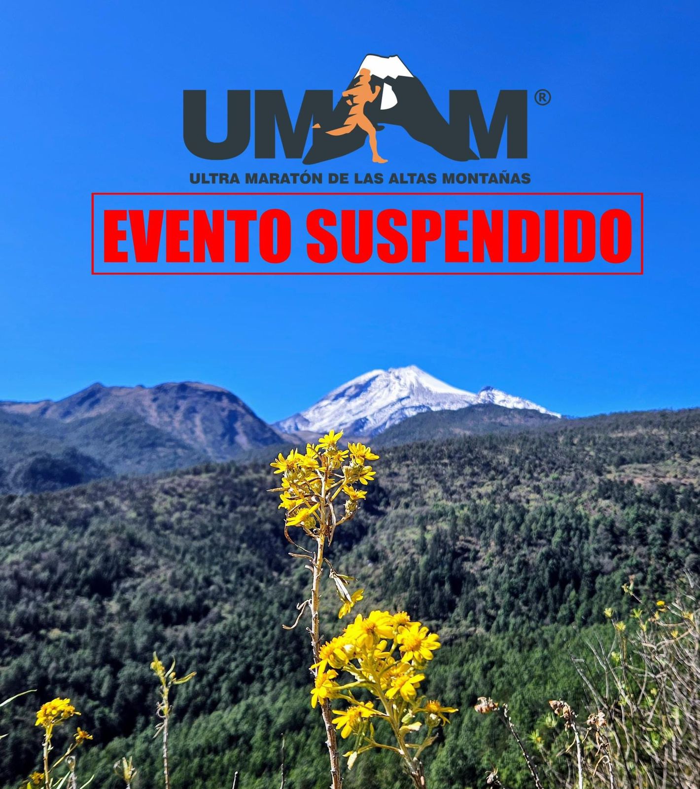 Suspenden Ultra Maratón de Las Altas Montañas por clima de inseguridad en el Pico de Orizaba