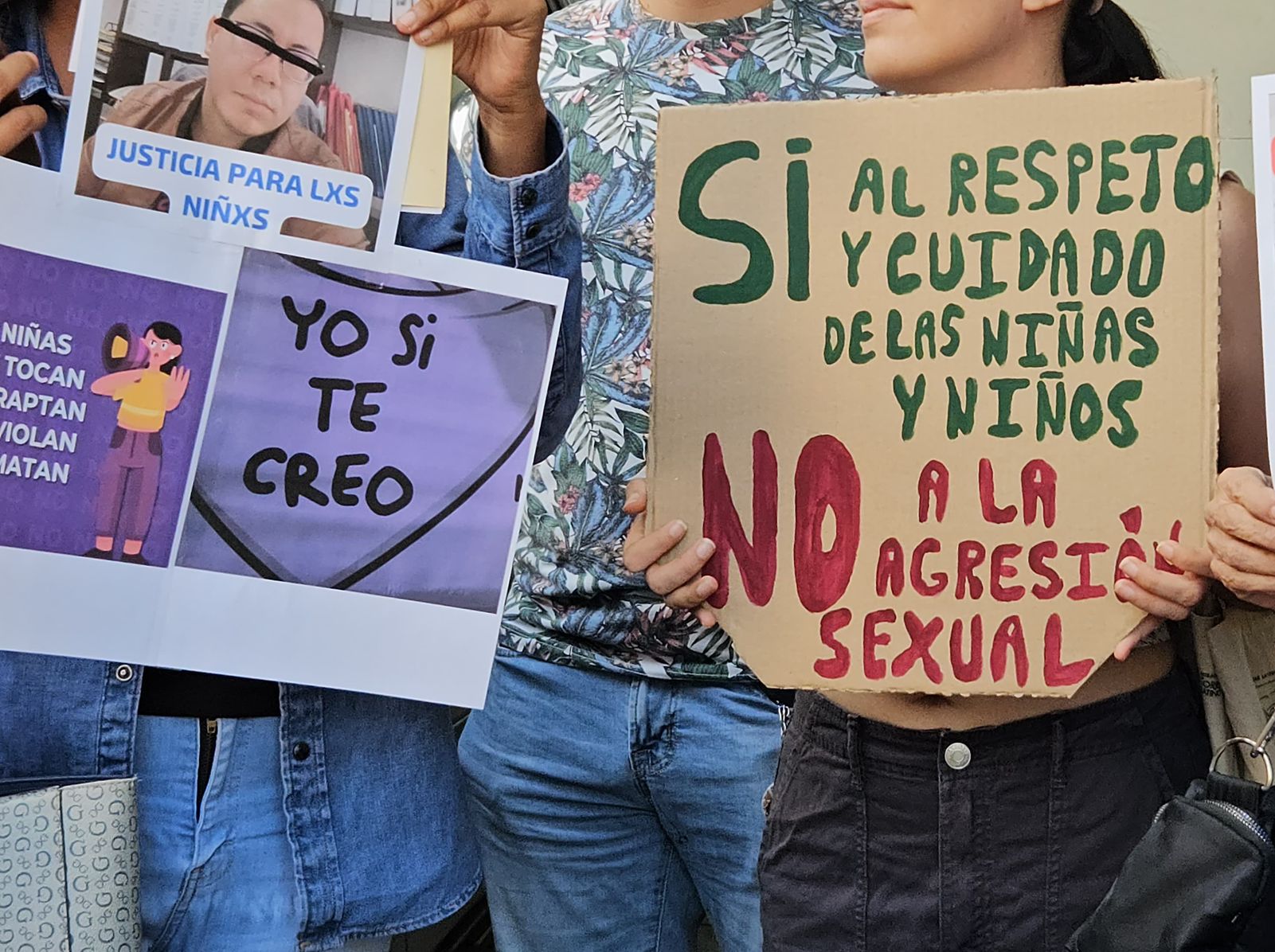 Feministas exigen castigo en casos de abusos a menores