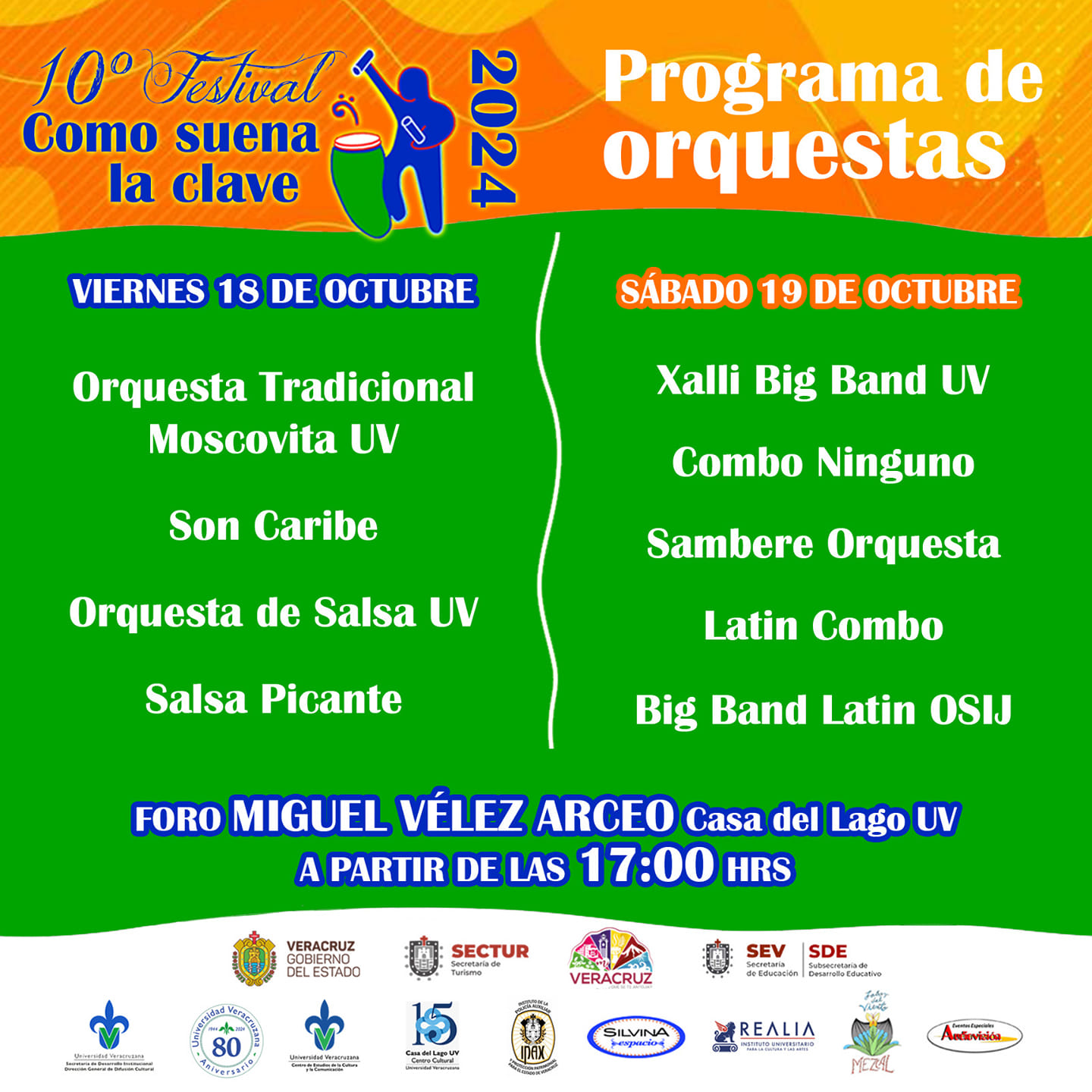 Este fin de semana Festival como suena la Clave en Xalapa