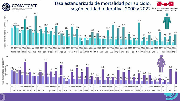Destaca experta uso de geoestadística en apoyo de salud mental