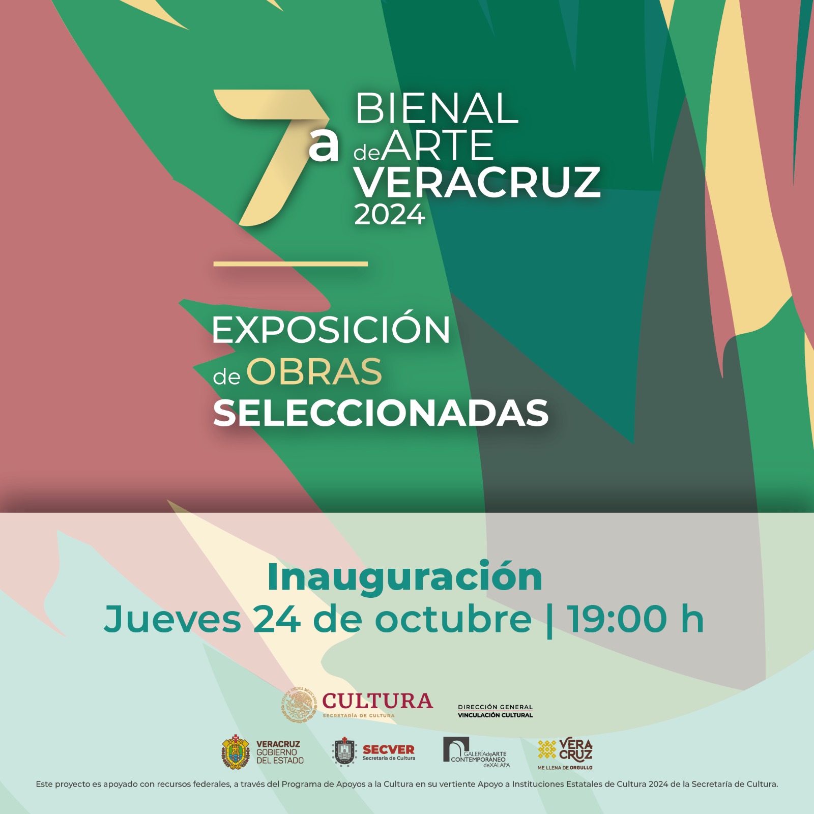 Estás invitado a la inauguración de la Bienal de Arte Veracruz 2024