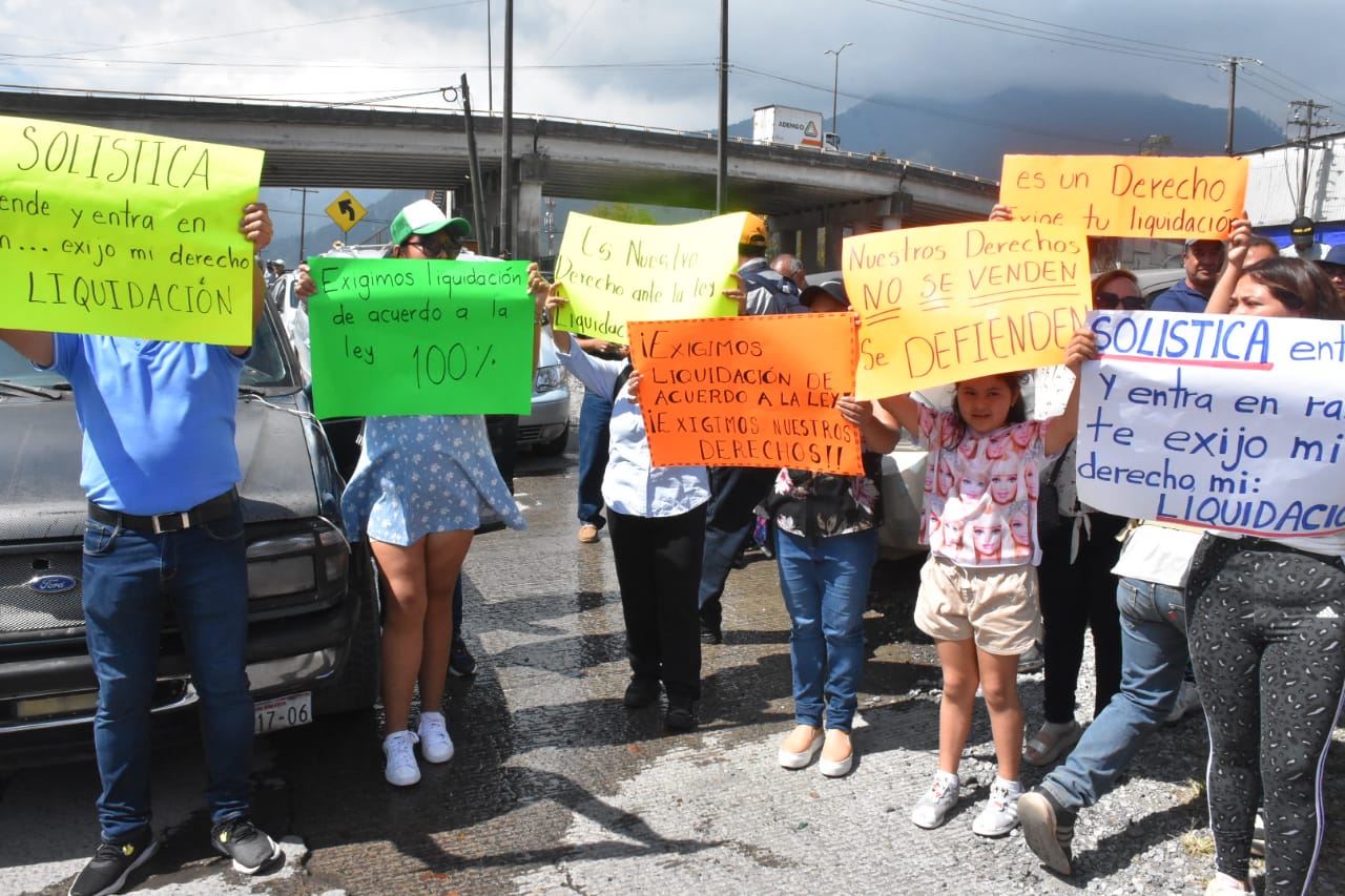 Trabajadores de empresa Femsa Solística exigen liquidación