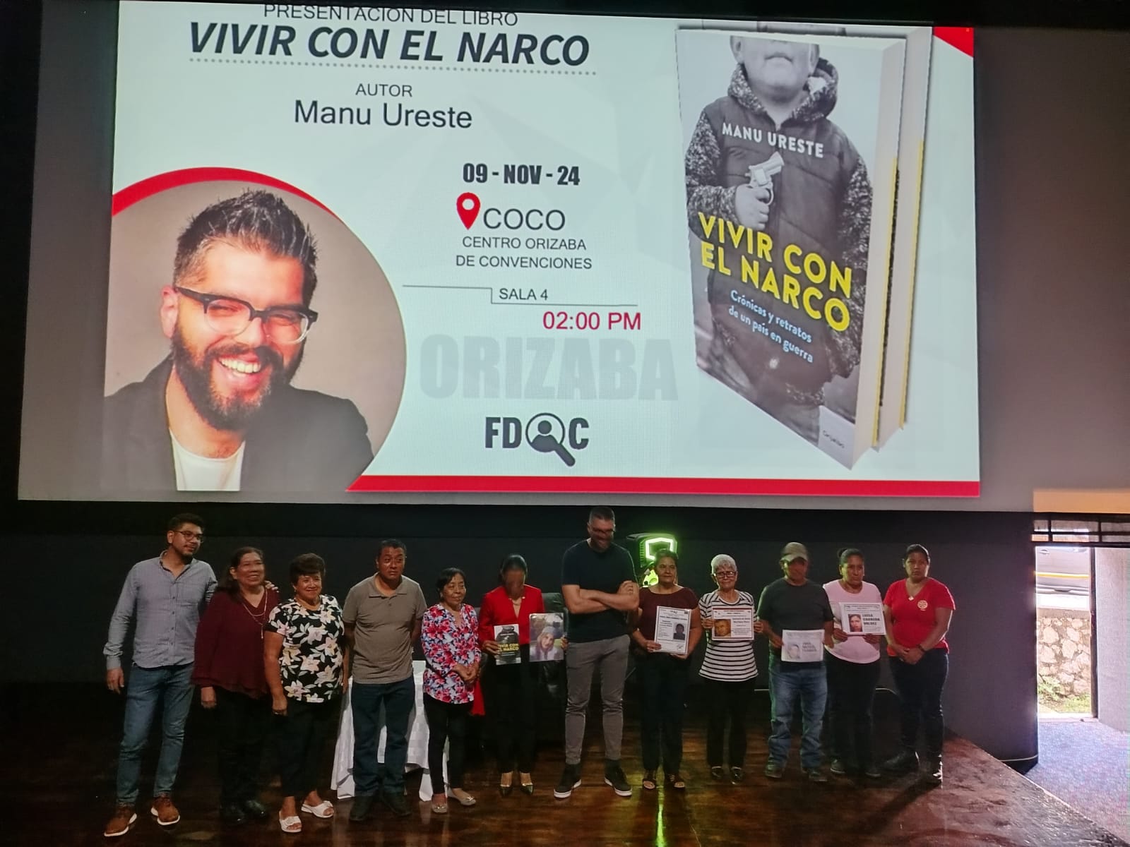 Vivir con el Narco, libro que visibiliza lucha de Madres buscadoras en  Orizaba- Córdoba