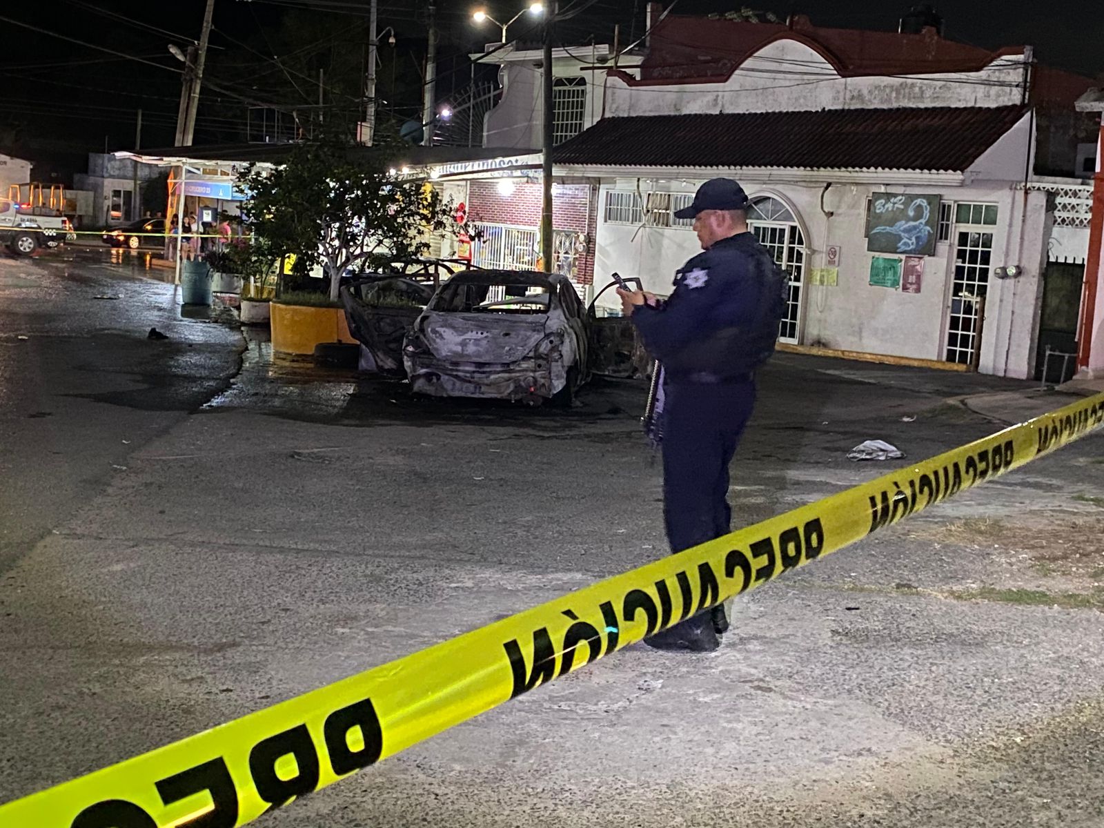 Incendian dos taxis en Tihuatlán y refuerzan la seguridad
