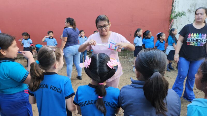 Promueve gobierno de Coatzacoalcos el cuidado de la salud bucal en la escuelas