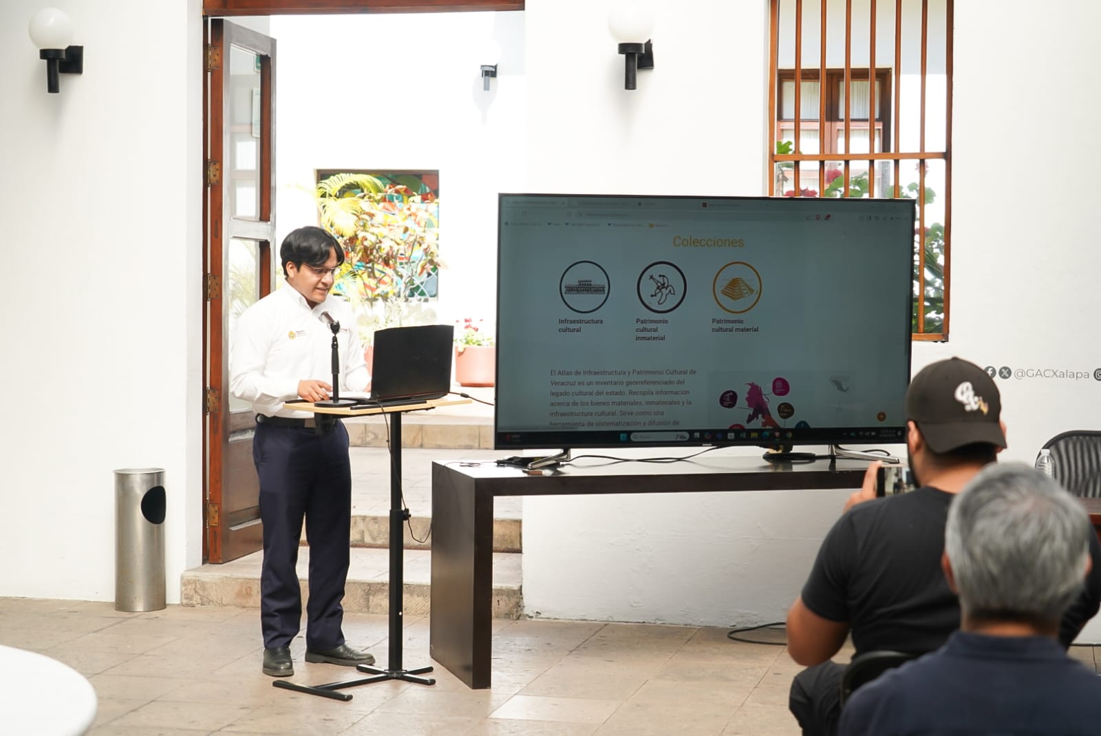 SECVER presenta dos estrategias de preservación del Patrimonio Cultural de Veracruz