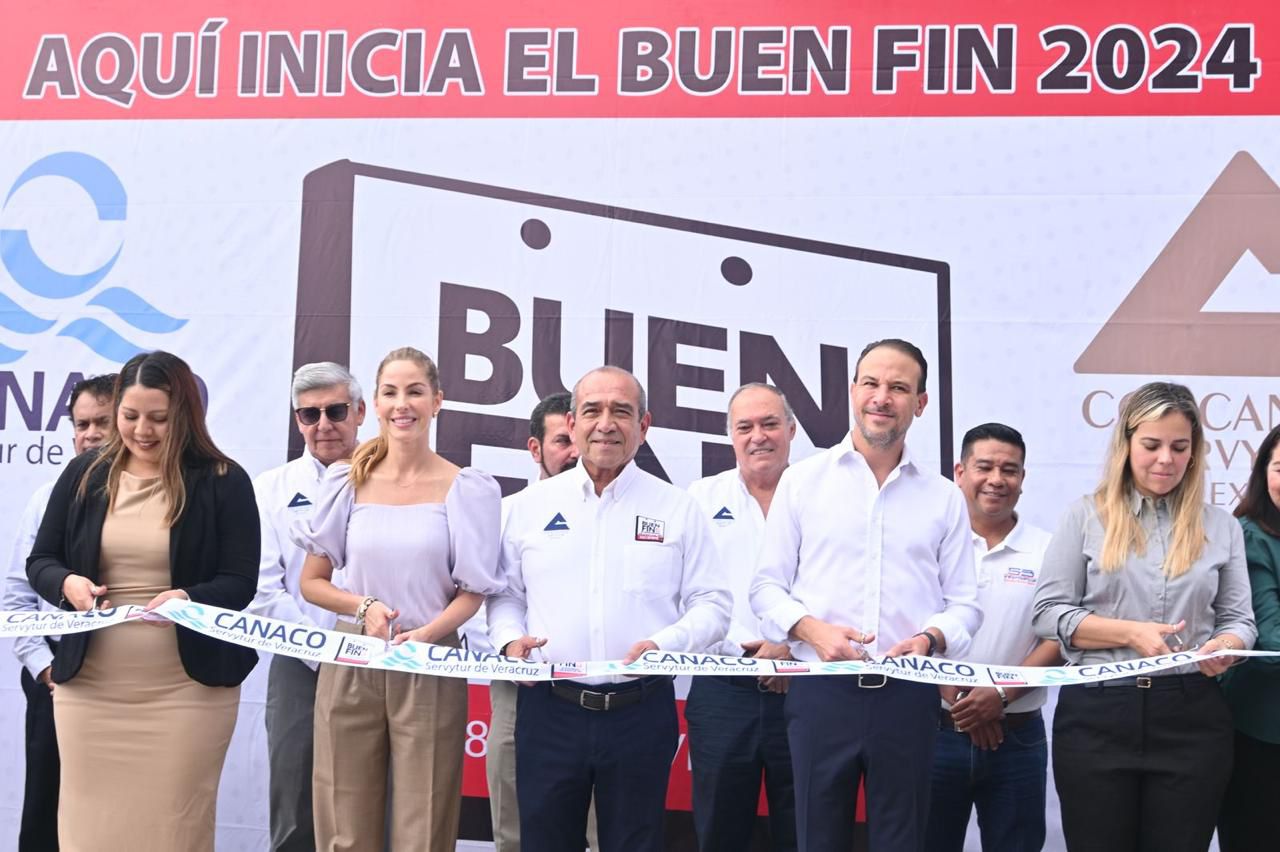 Encabeza la alcaldesa Paty Lobeira el inicio del “Buen Fin 2024” en Veracruz