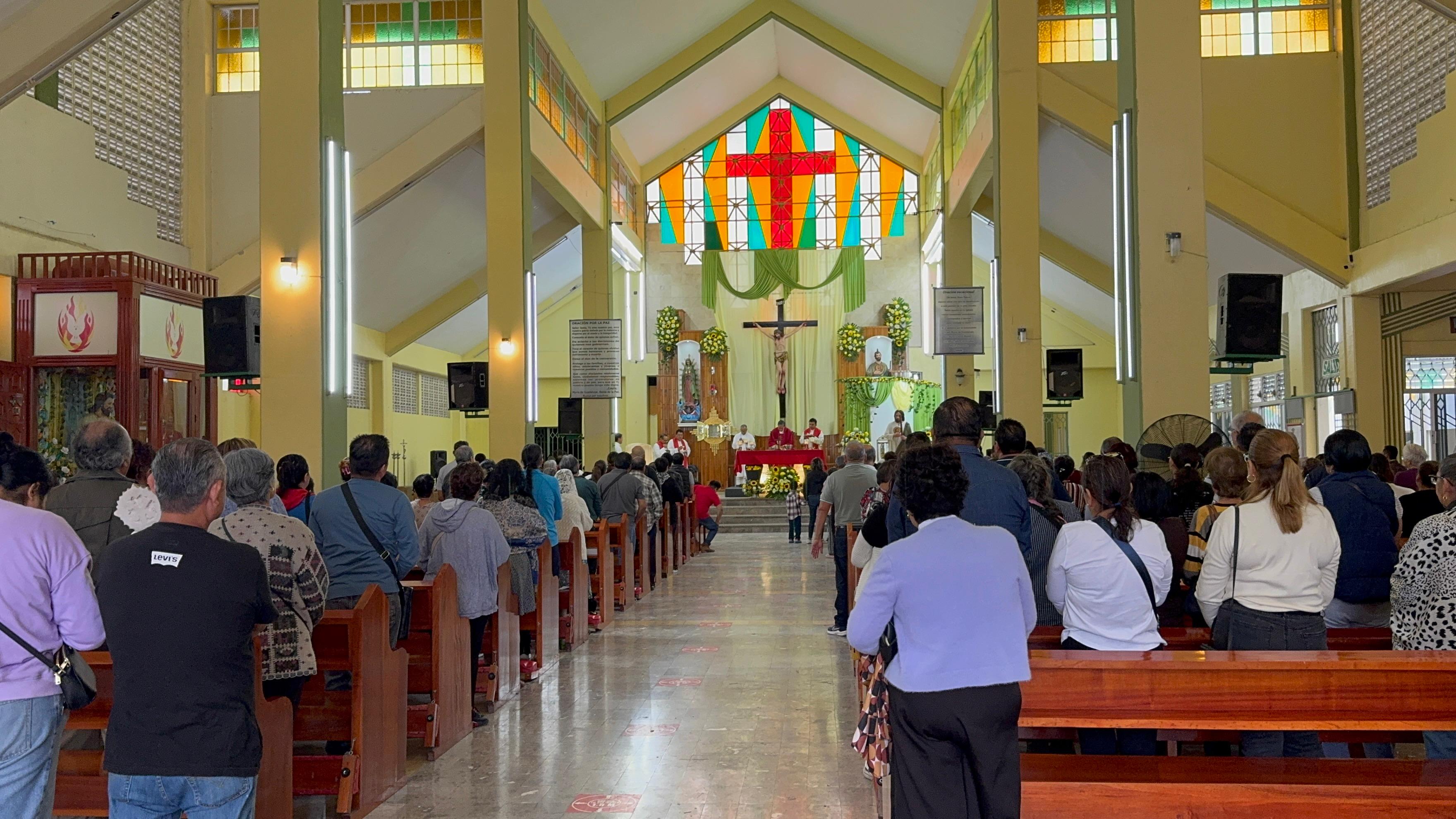 Despiden reliquias de San Judas Tadeo en Poza Rica