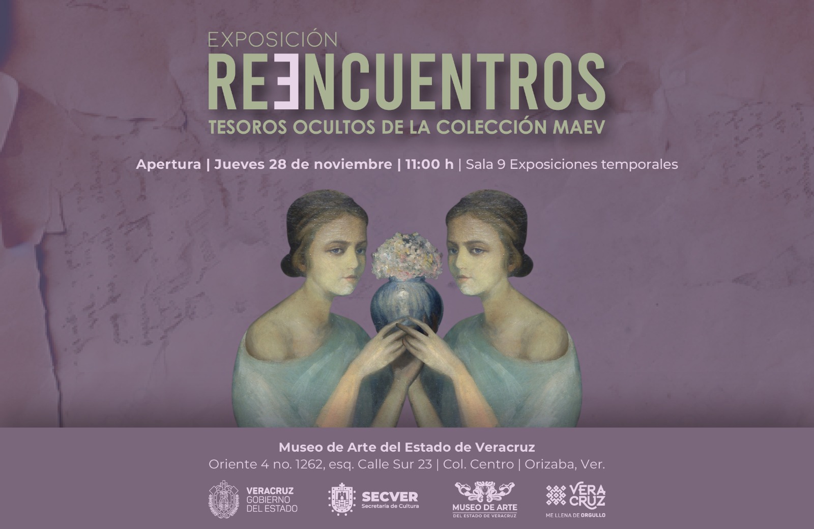 Estás invitado a visitar la exposición Reencuentros. Tesoros ocultos de la Colección MAEV