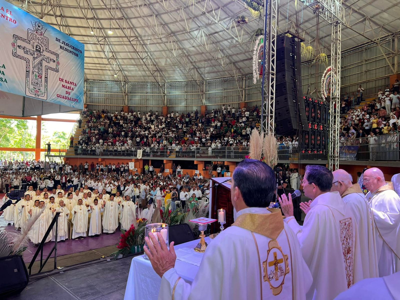 Celebran 101 años de la Diócesis de Papantla