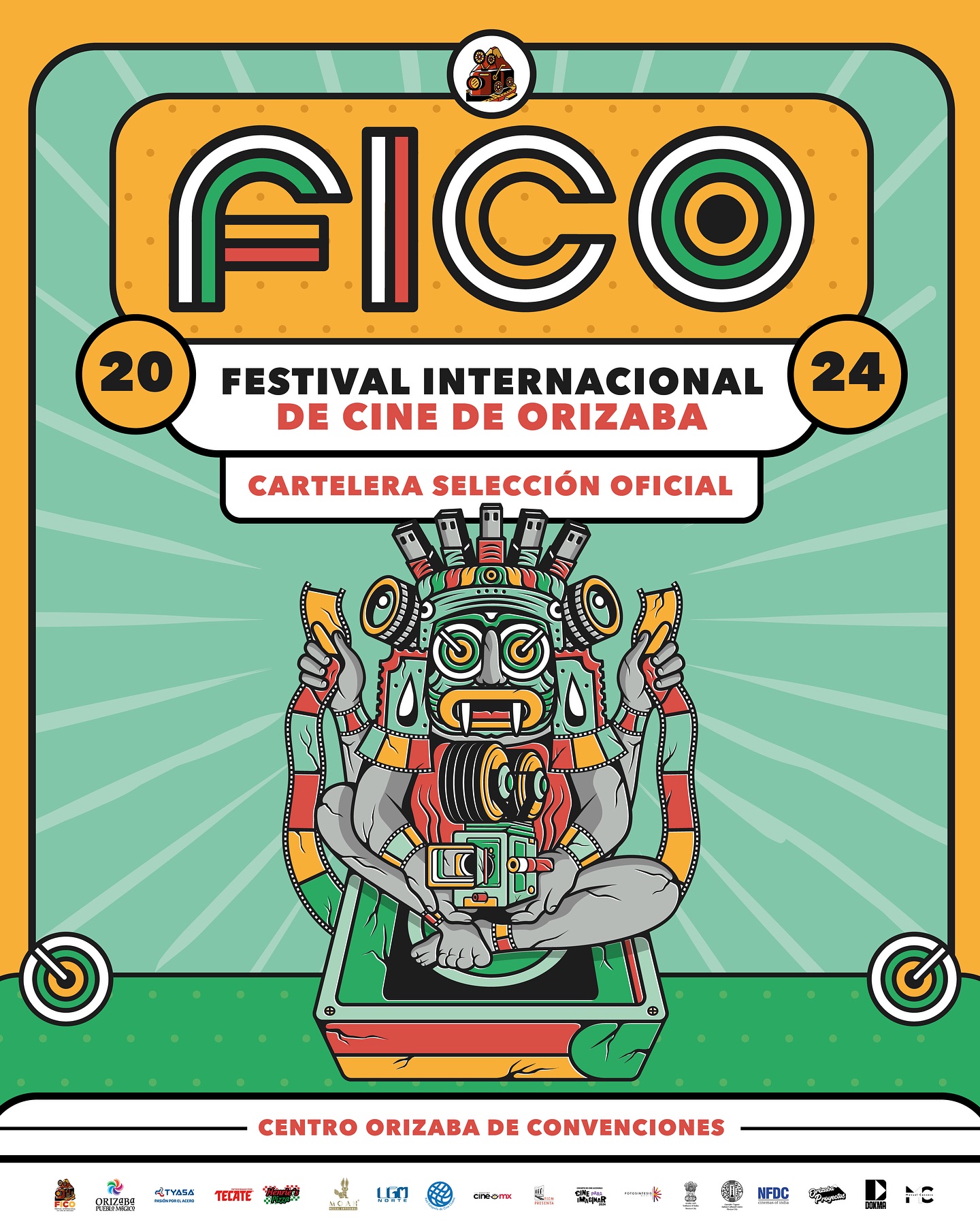 Cartelera del Festival Internacional de Cine de Orizaba