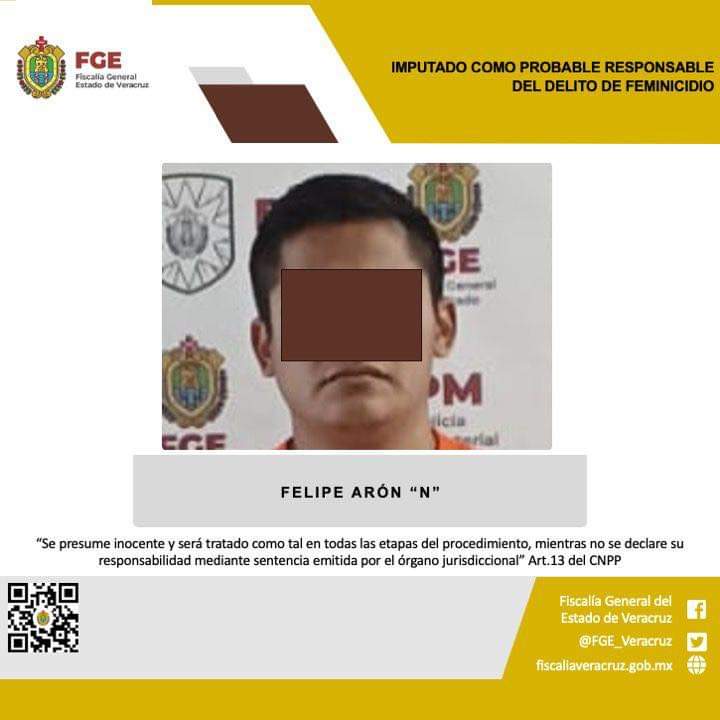 Vinculan a proceso a presunto responsable del feminicidio de Mayra CC en Lomas de Rio Medio VI