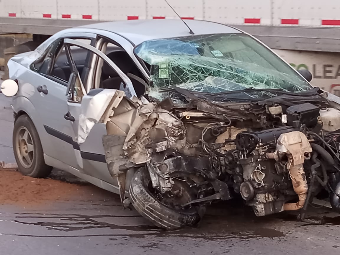 Se accidenta automóvil en la autopista Orizaba-Córdoba, una mujer lesionada