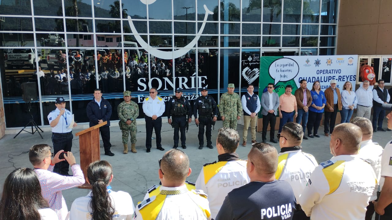 Arranca operativo Guadalupe Reyes en Orizaba