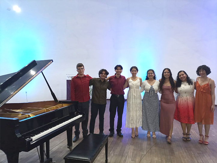 Estudiantes de Música ofrecieron recitales de piano en Chiapas