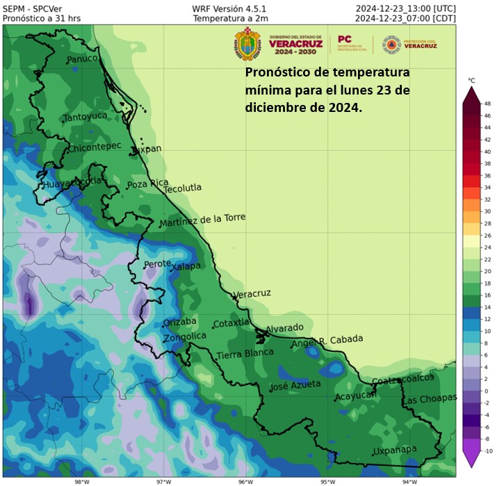 Se mantiene pronóstico de nieve o aguanieve en Cofre de Perote y Pico de Orizaba