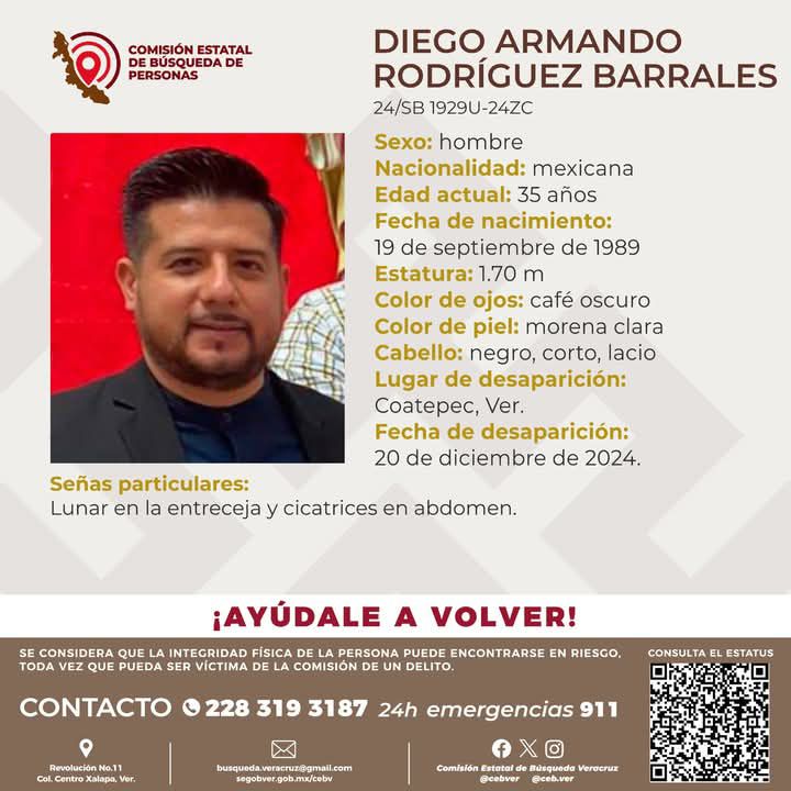 Nota desaparece taxista de Coatepec, localizan la unidad