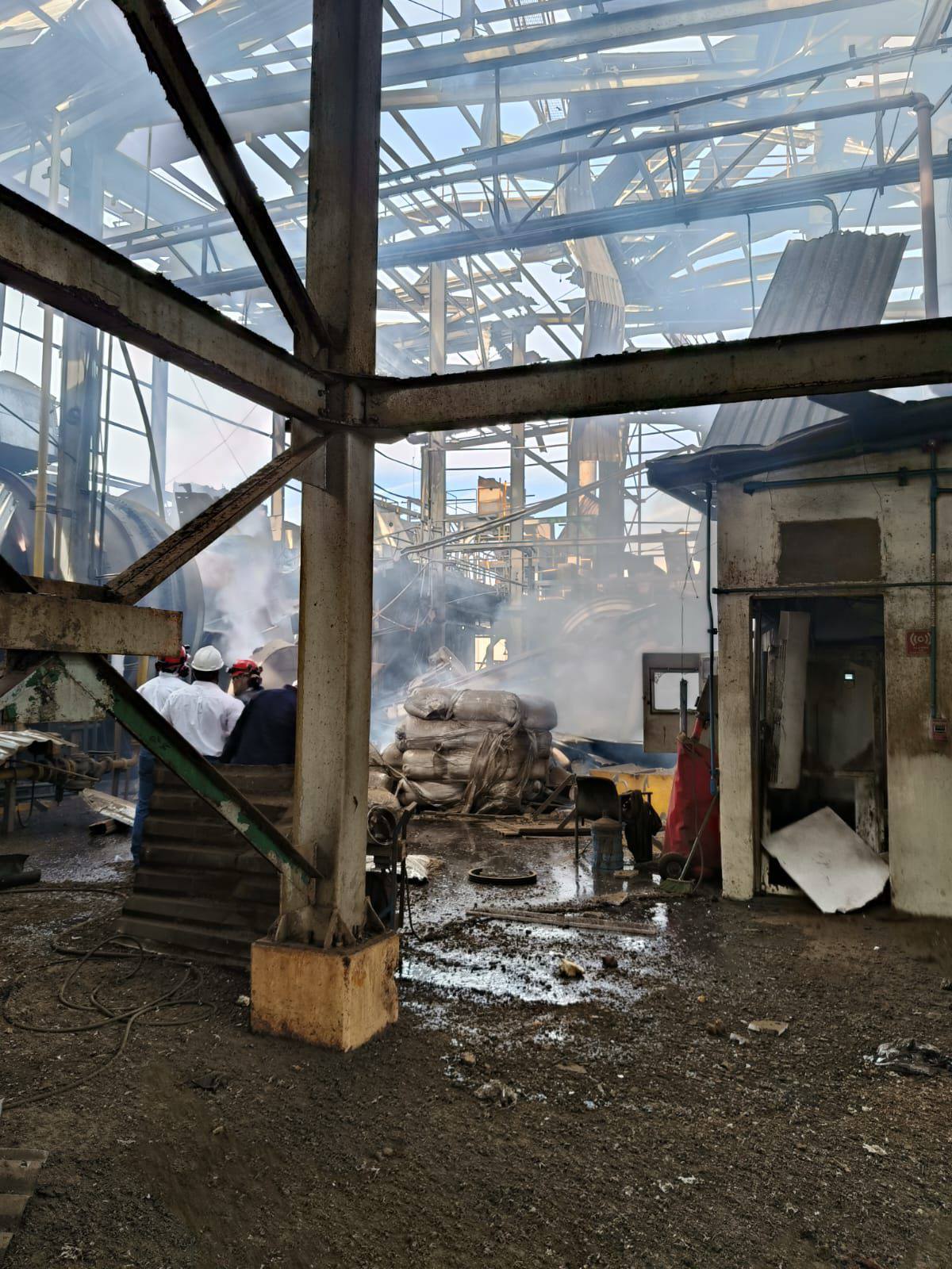 Se registra explosión en planta Citrofrut de San Rafael