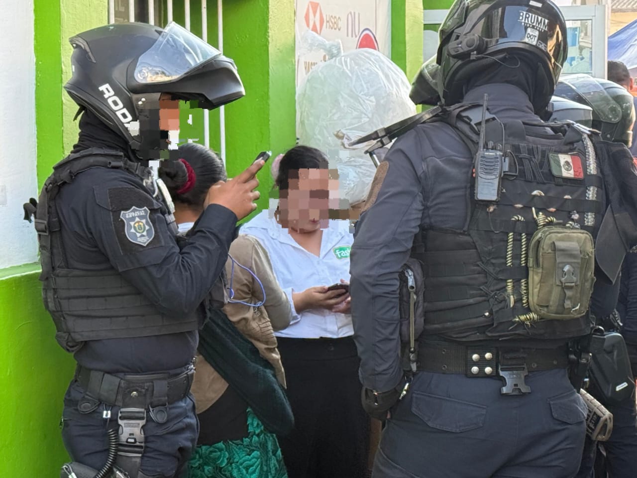 Rescatan bebé presuntamente sustraída en el centro de Xalapa