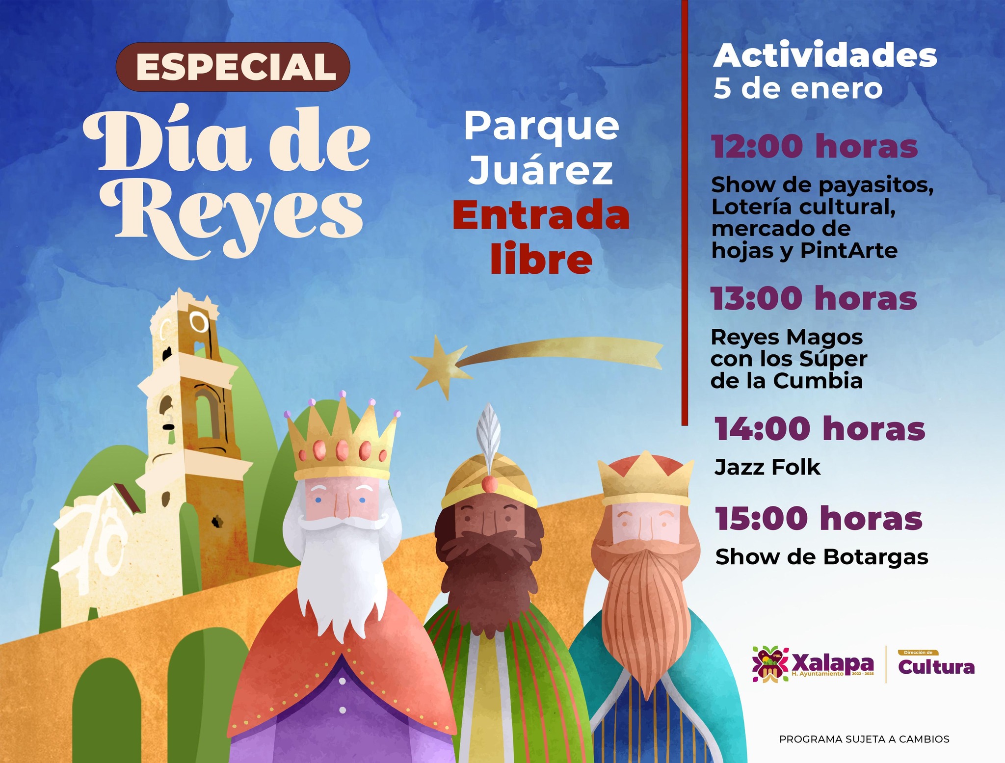 Fin de semana de Reyes en Xalapa