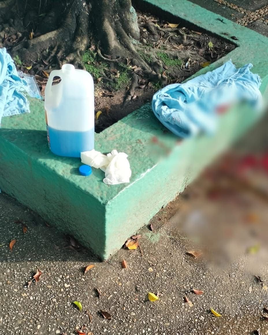 Mujer da a luz en el patio del hospital de Jáltipan