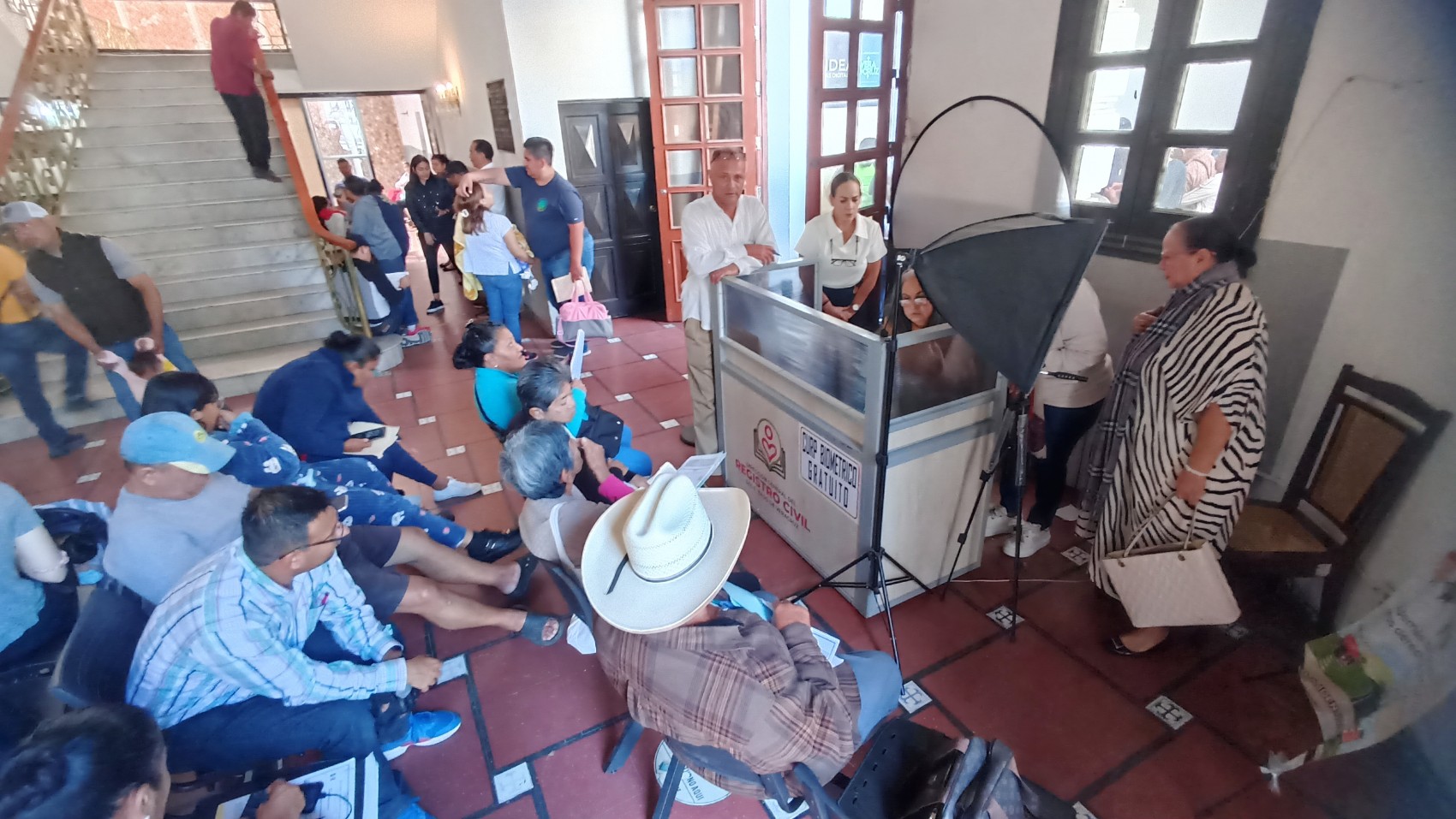 Más de 70 personas tramitan a diario su CURP Biométrica en el Registro Civil de Veracruz