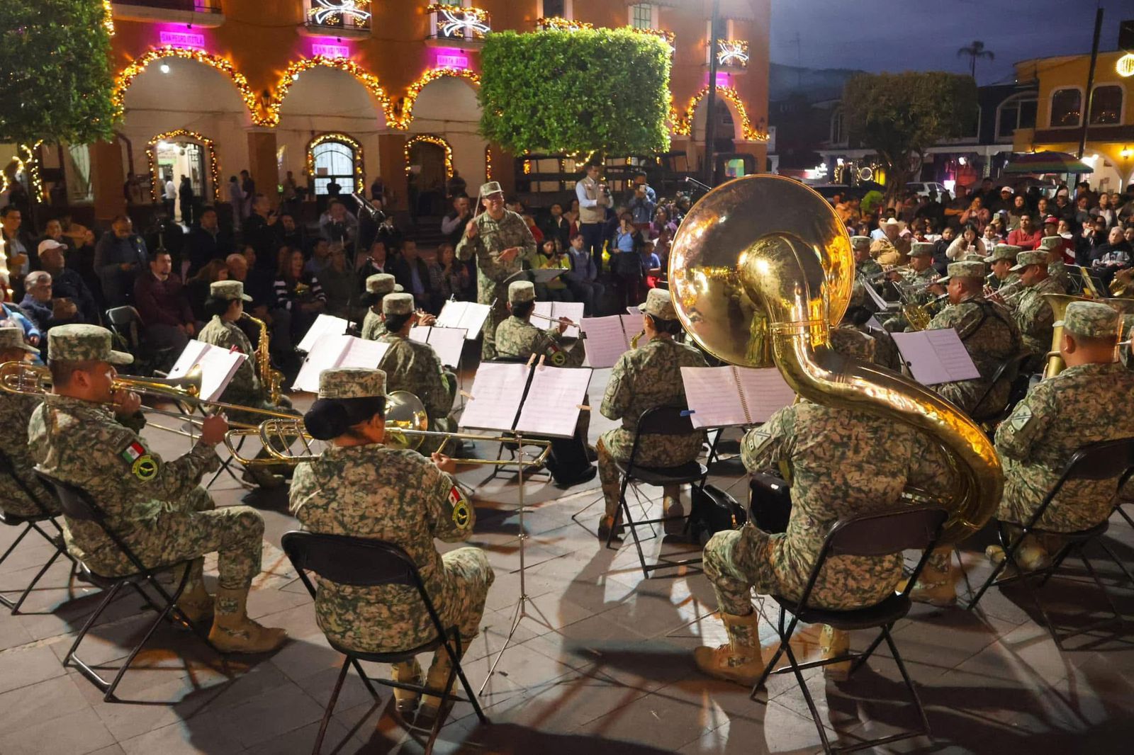 Banda del Ejército se presentará en municipios de la zona norte, inicia en Tihuatlán