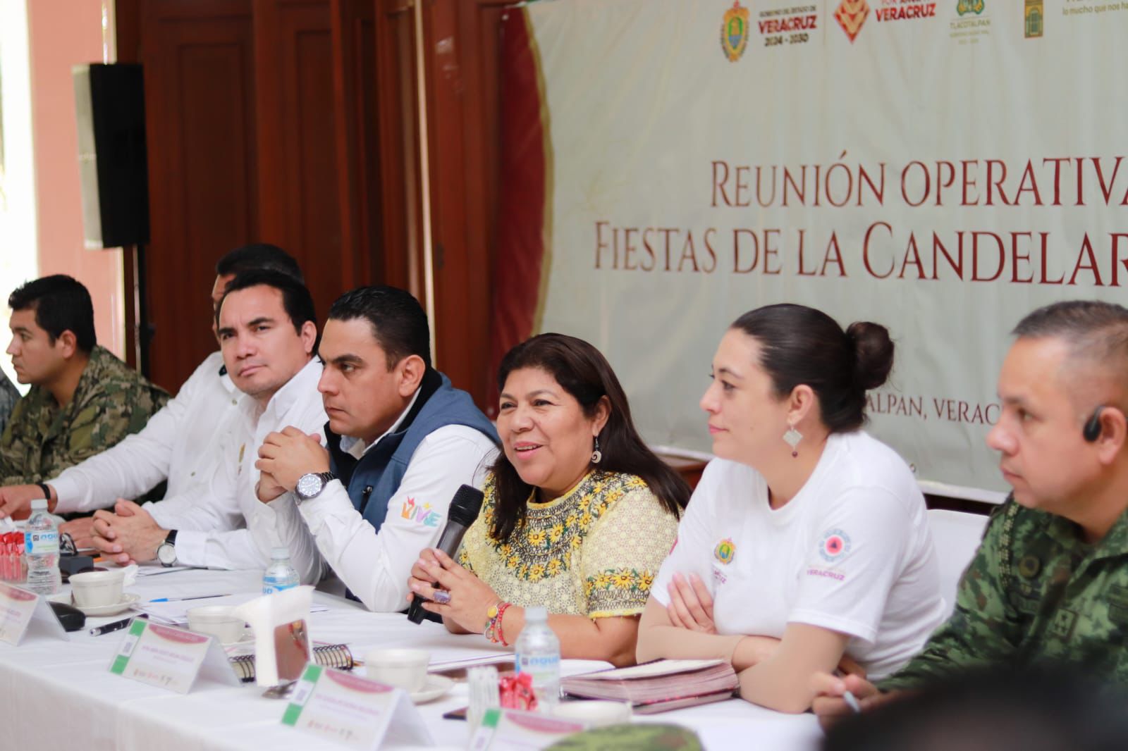 Fiestas de la Candelaria en Tlacotalpan, afinan detalles de seguridad