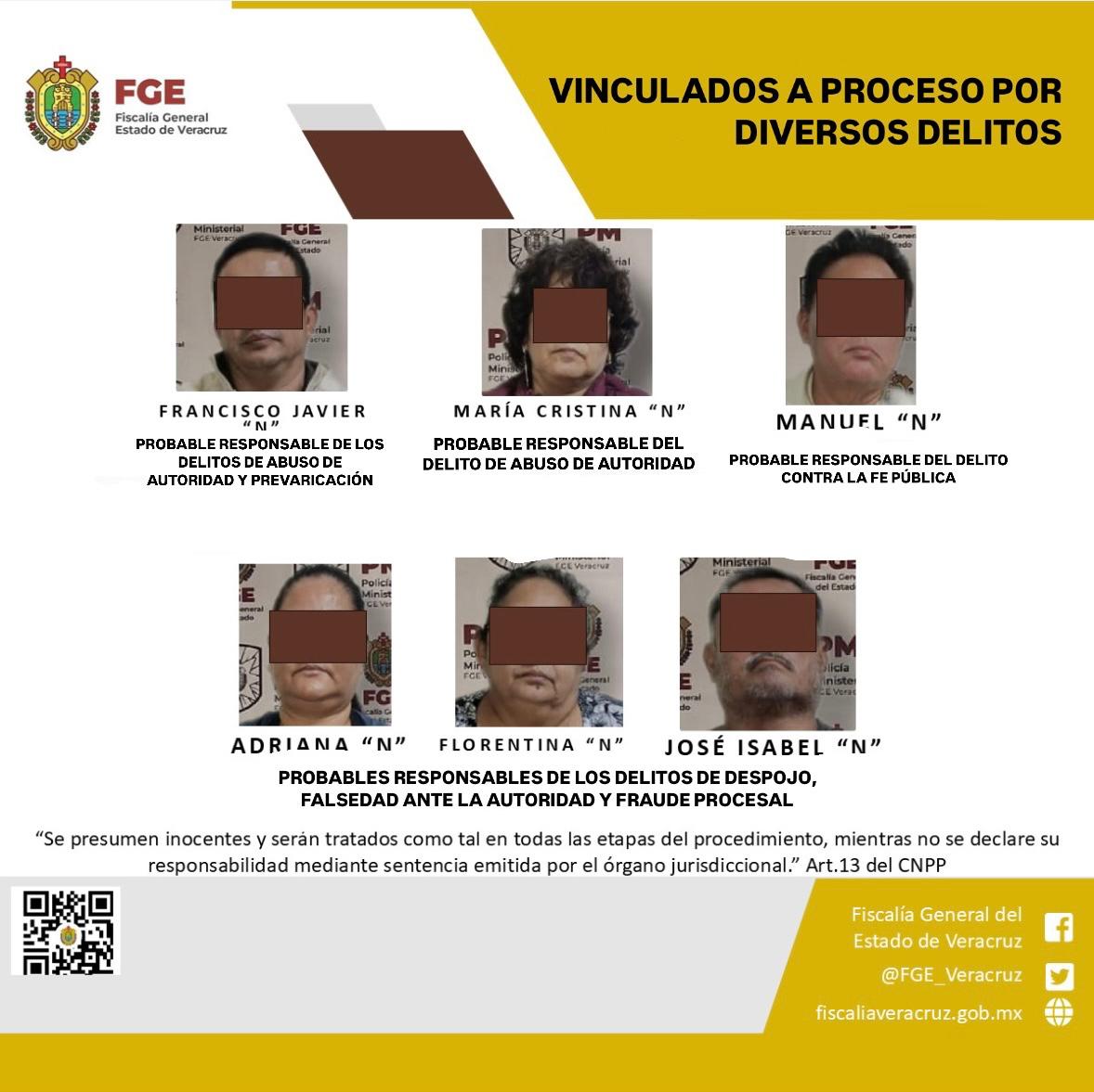 Vinculan a proceso a juez y actuarios por abuso de autoridad y fraude procesal