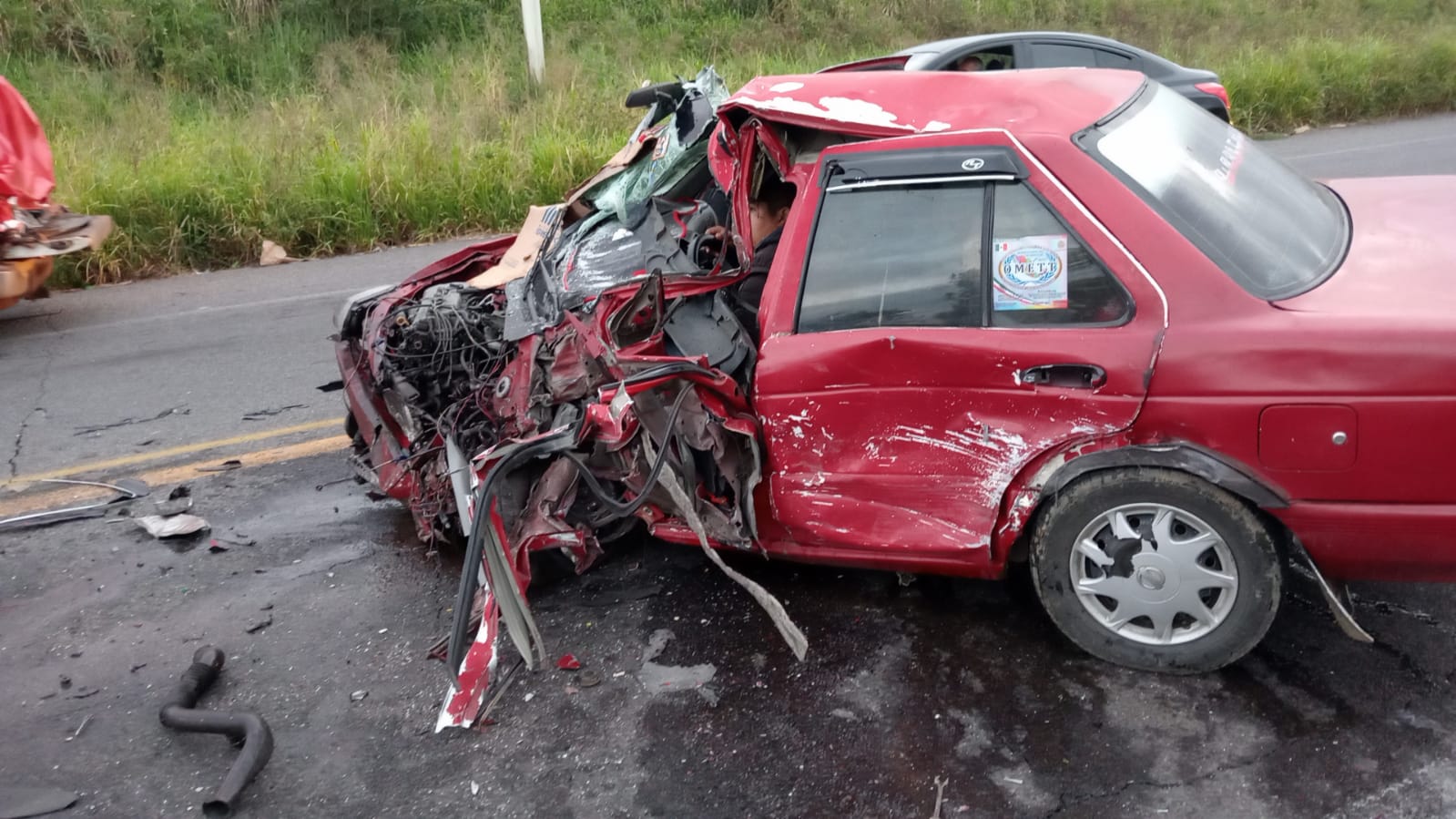 Conductor grave tras  accidente en tramo Alvarado-Paso del Toro