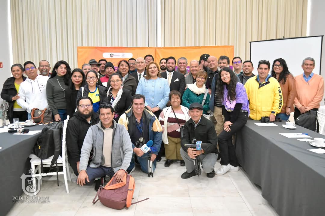 Poder Judicial capacita a periodistas de la zona conurbada Veracruz-Boca del Río